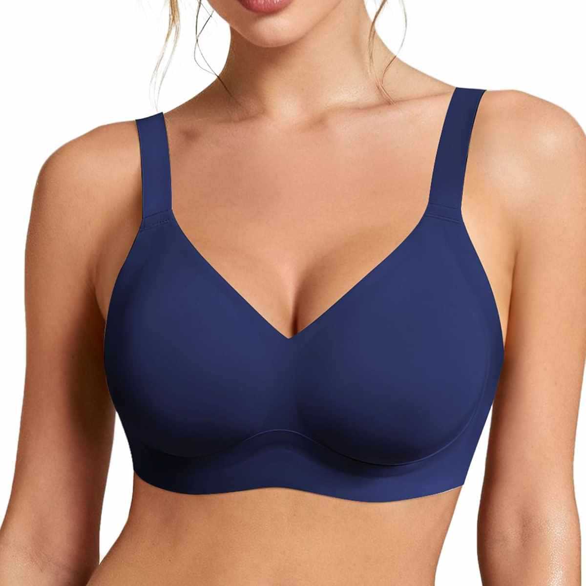 Plunge Bra Push Up - Женский бесшовный бюстгальтер без косточек с