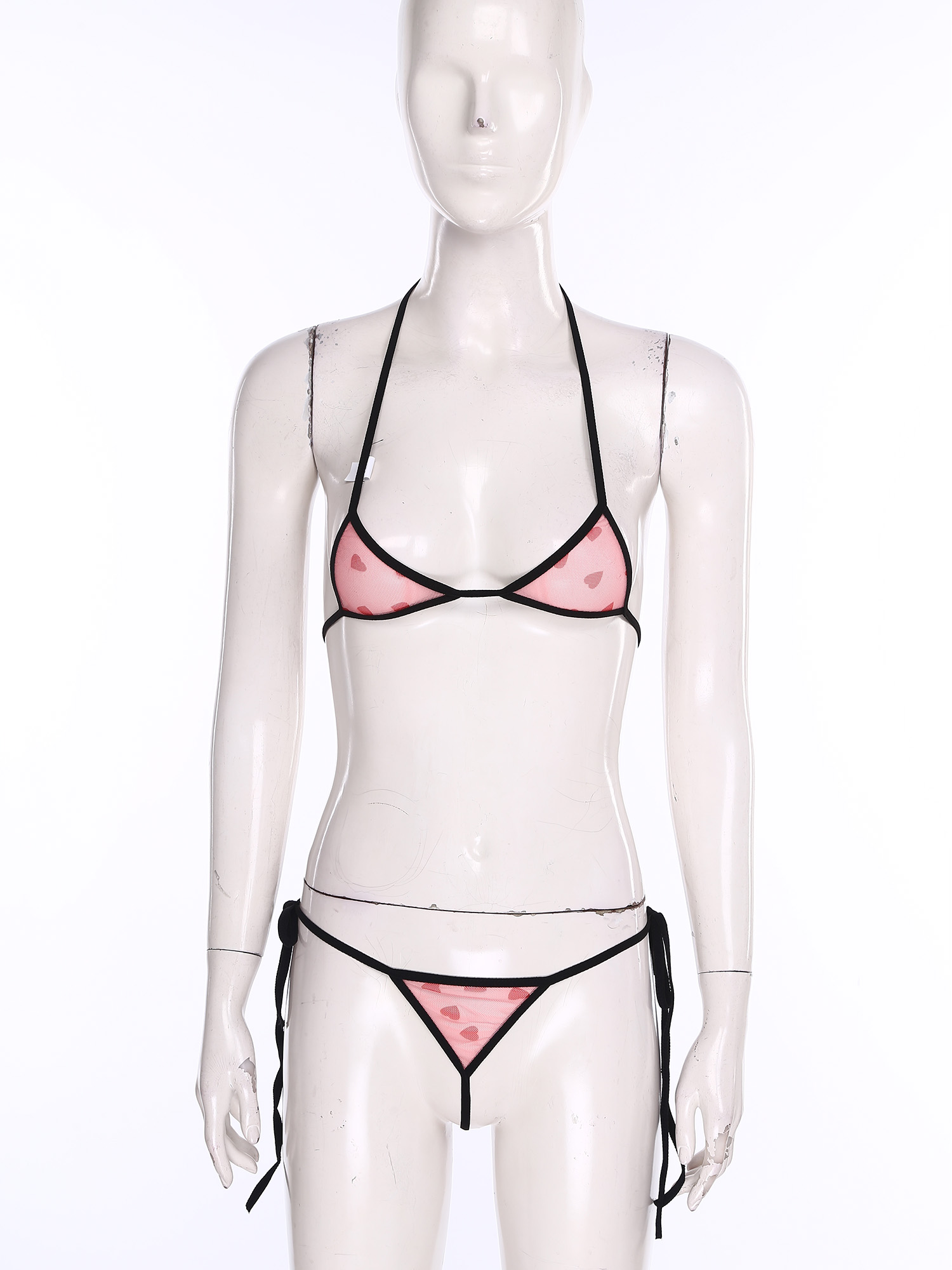 Женское микро-мини-бикини, ком – обзор и цена Lace Bralette Set